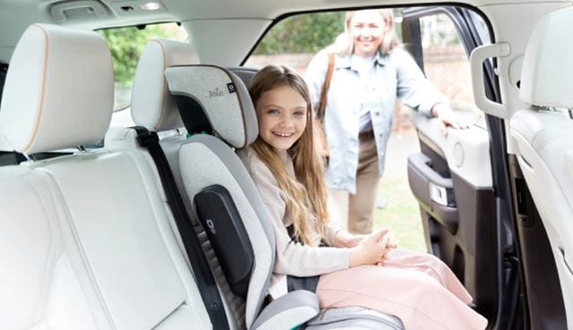 Child in car seat